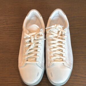 Oliver Cabell Low 1 Sea Sand ghost designer sneaker